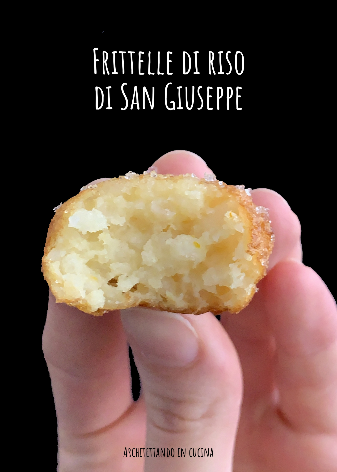 Le frittelle di riso di San Giuseppe - Architettando in cucina