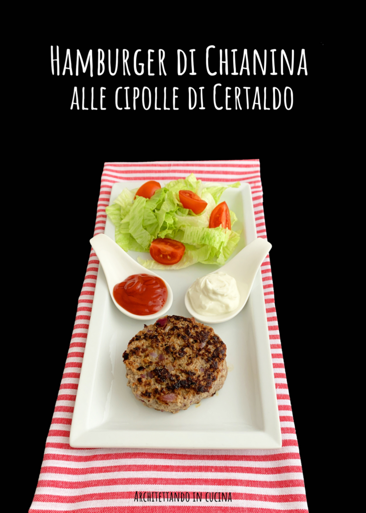 L'hamburger di Chianina alle cipolle di Certaldo 