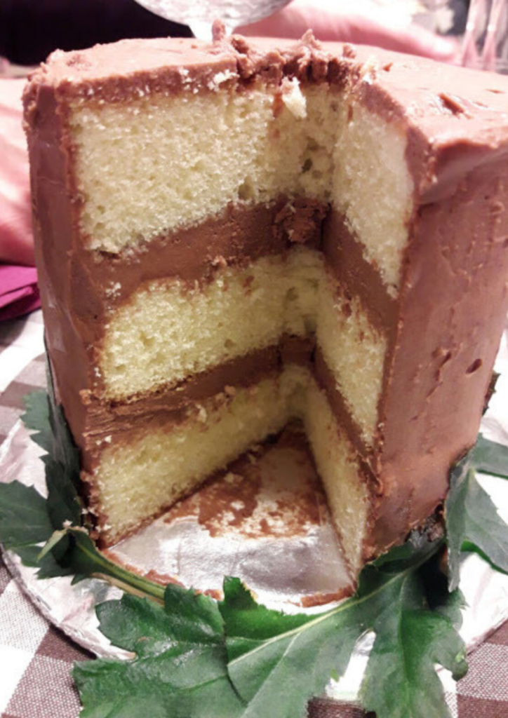 La mia Victoria Sponge Cake con Chocolate Cream Cheese Frosting