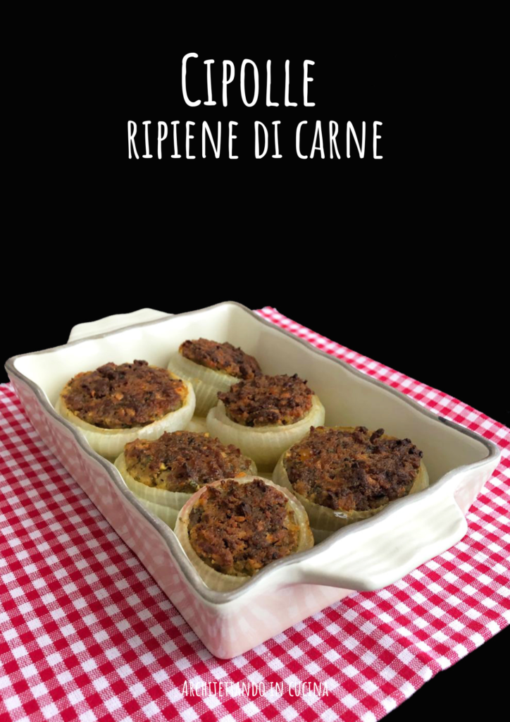 Cipolle ripiene di carne