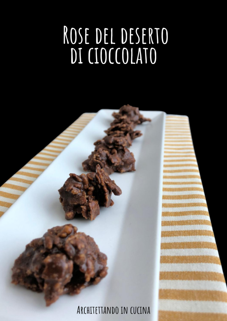 Rose del deserto cioccolato e pralinato