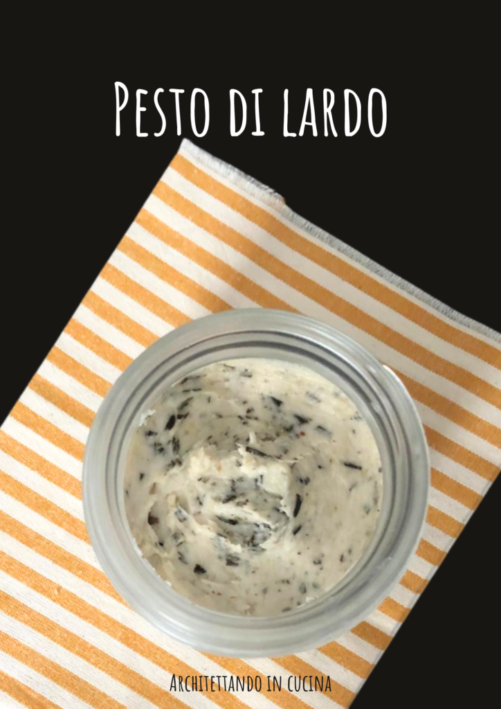 Pesto di lardo fatto in casa